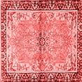 thumbnail image 1 of Ahgly Company Indoor Square Persian Red Traditional Area Rugs, 4' Square, 1 of 4