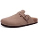 thumbnail image 1 of Comwarm-zuecos de corcho para hombre y mujer, Sandalias planas sin cordones para la casa, zapatillas de playa a la moda, 2024, 1 of 5