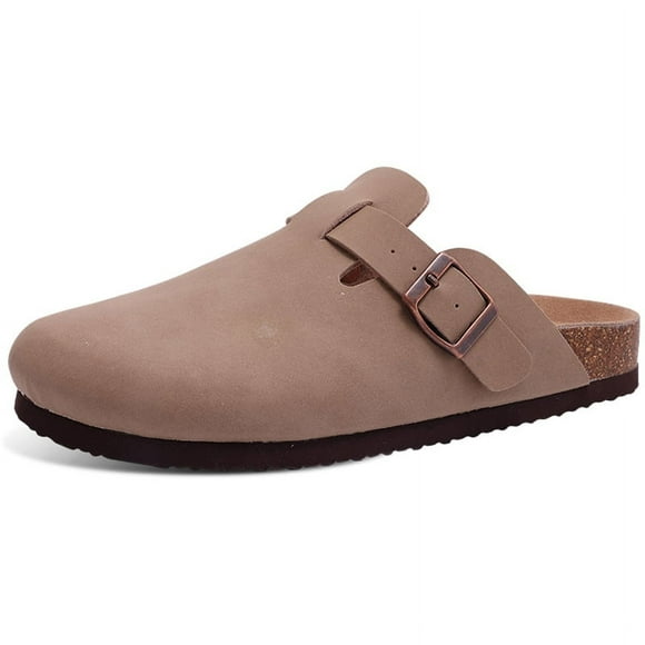 Comwarm Cork Clogs Slippers For Men Summer Slip-on House Flat Sandals Men Beach Slippers Women Cork Slippers Fashion Mules 2024 tzw
