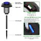 thumbnail image 5 of Fiudx Ofertas y liquidaciones Luces solares para exteriores, focos paisajísticos a prueba de agua, luces de jardín, luces/iluminación inalámbricas para exteriores con energía solar para patio, pasare, 5 of 7