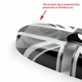 thumbnail image 3 of Black Checkered Pattern Rear View Mirror Cover Fits BMW MINI Cooper R55 R56 R57, 3 of 5