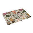 thumbnail image 2 of Disketp Coffee Makers Macaroons Chocolate Mat For Front Door Outside - Doormat Outdoor Entrance - Welcome Mats Outdoor,Outside Entry And Outdoor Entrance 16''X24'', 2 of 9