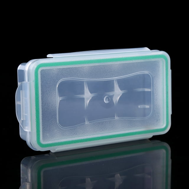 Battery Case Battery Storage Box Pp Raw Materials 1 Pcs Hard Wear Plastic Case Waterproof Batteries Holder Storage Box