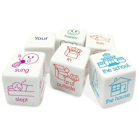 UPC: 0858426007055 | Junior Learning – Sentence Dice Educational Learning Game