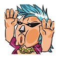 thumbnail image 1 of One Piece Anime Car Stickers Car Window Door Decal Decor Skateboard Laptop Decals, 1 of 1