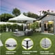 thumbnail image 3 of Carpa Toldo Plegable 3x3 Impermeable Retractil Jardin Onof Blanco, 3 of 6