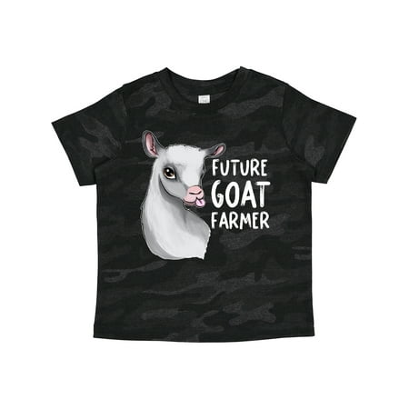 

Inktastic Future Goat Farmer Gift Toddler Boy or Toddler Girl T-Shirt