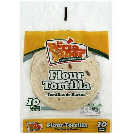 La Feria Del Sabor Taco Flour Tortillas,