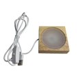 thumbnail image 1 of Base de Lampe LED de Nuit 3D en Bois, Base d'Affichage Rotative, Lampe LED Illusion, Télécommande à Piles Ou USB, Support de Lumière, Base en Bois Massif, 1 of 9