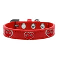 thumbnail image 4 of Dog, Puppy  Pet Widget Fashion Collar, "Paw Hearts", 4 of 6