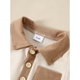 thumbnail image 2 of CARETOO Newborn Baby Boy Clothes Infant Romper 0-18M Short Sleeve Bodysuit Jumpsuit Casual Outfits, 2 of 10