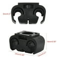 thumbnail image 7 of 10 Pcs Double Brake Line Clips Clamps Black for 5mm (3/16") Brake Pipe, 7 of 7