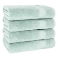 thumbnail image 5 of Cotton Paradise 100% Cotton 4 Piece Turkish Bath Towel Set, Soft Plush Towels Clearance Bathroom Set, Mint, 5 of 7