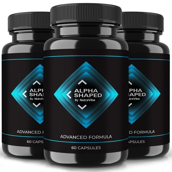 (3 Pack) Alpha Shaped Pills Daily Formula with a Natural Blend to Help Maintain Focus, Memory & Concentration | Clean, Gentle, Easy-to-Swallow Capsules for Everyday Sharpness (180 Capsules)