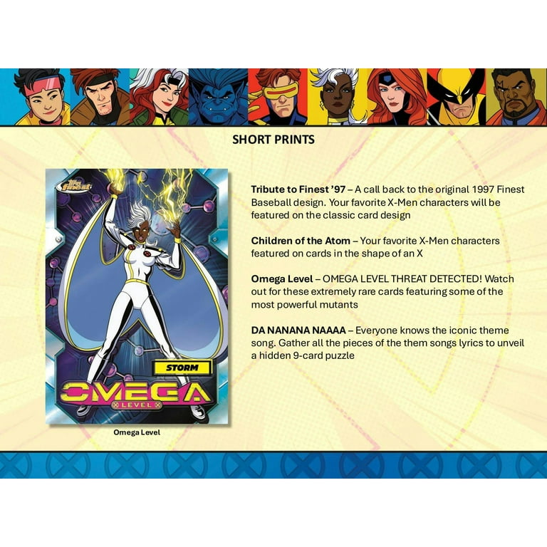 Topps Marvel X-Men 97 Trading Cards Hobby Box with Refractor