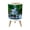 Color 9, variant on Small Trash Can with Lid Vibrant Rainbow Tie Dye Abstract Swirl Bokeh Effect 1.8 Gallon Dog Proof Trash Can Round Garbage Can Waste Bin Wastebasket for Bathroom Bedroom Living Room