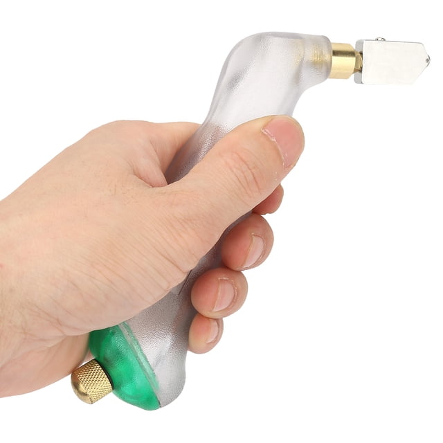 Rueda de Corte de Carburo de Tungsteno, Cortador de Vidrio Con EmumpeDura de Pistola, Herramienta Pequeña y Liviana Con Cabezales de Corte REEMPPLAZABLES PARA Trabajos
