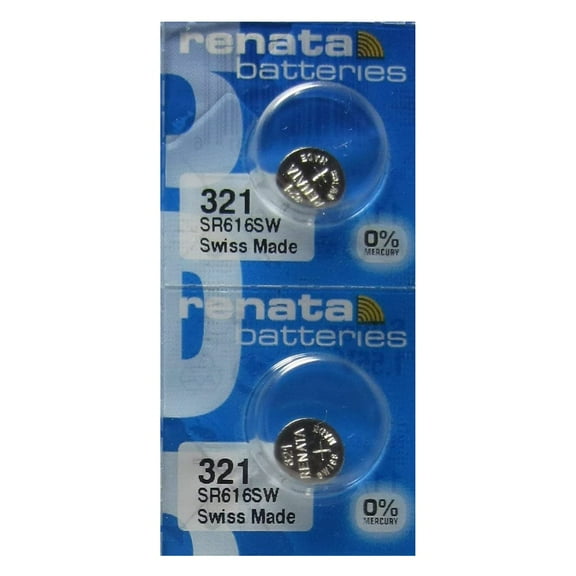 Renata 321 SR616SW 1.55V Silver Oxide Watch Battery