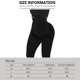 thumbnail image 3 of Leggings de cintura alta Push Up sin costuras para mujer Fitness Running Yoga Pants (Black XL), 3 of 5