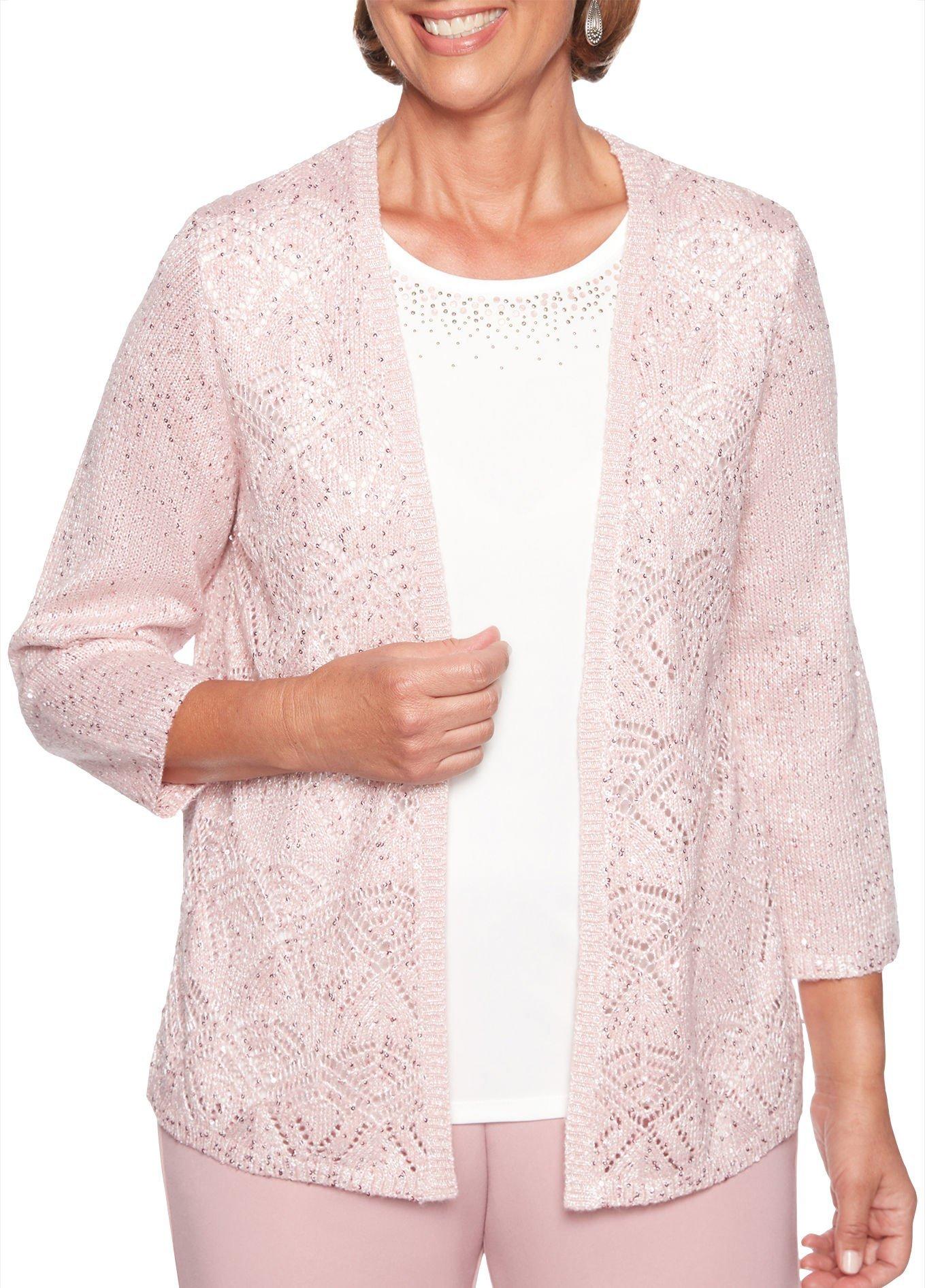 alfred dunner womens cardigans