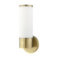 thumbnail image 4 of Livex Lighting Lindale Antique Brass 1 Light Wall Sconce, 4 of 4