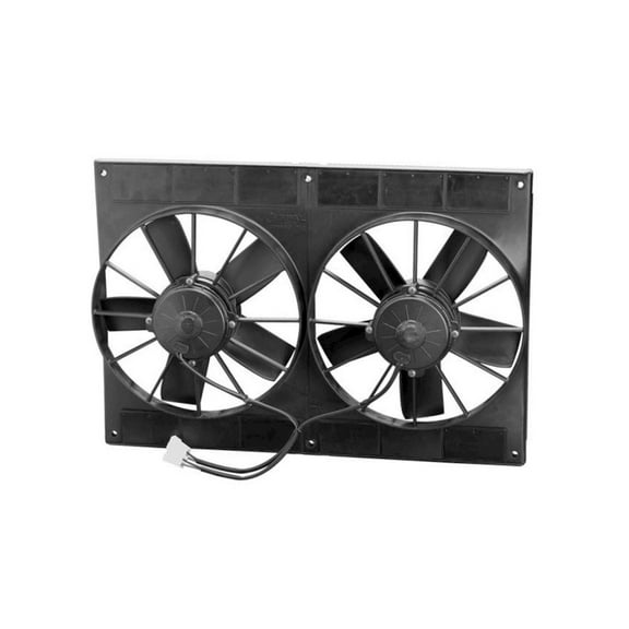 Spal Advanced Technologies Dual 11in Puller Fan Paddle Blade 2720 CFM