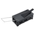 thumbnail image 1 of Greensen Portable Candlelight Cheese Raclette Non-Stick Rotaster Baking Tray Stove Set Carbon Steel Home Kitchen Grilling Tool with Black Handle For Home Kitchen Grilling Tool, 1 of 8