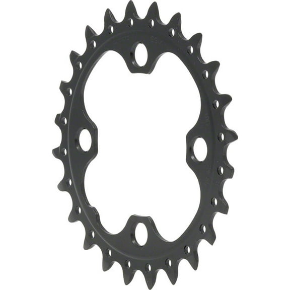 Shimano SLX M660-10, LX T671 24t 64mm 10-Speed Inner Chainring Black
