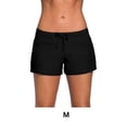 thumbnail image 2 of Greeniant Pantalones cortos de baño transpirables, pantalones recortados, pantalones de playa, traje de neopreno ligero, bañadores, protector solar Deportes acuáticos Negro METRO Greeniant OD020837-08B, 2 of 6