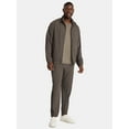 thumbnail image 2 of Athletic Works Men's and Big Men's Woven Track Pants, Sizes S-3XL, 2 of 4