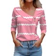 thumbnail image 3 of frariair Ladies Floral Detail Top Featuring Flowing Silhouette And Soft Drape For Spring And Summer Adventures Pink, 3 of 3