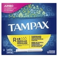 thumbnail image 2 of Tampax Cardboard Tampons Regular Absorbency, Anti-Slip Grip, LeakGuard Skirt, Unscented, 54 Count, 2 of 6