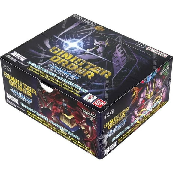 Digimon TCG: Extra Booster Sinister Order Booster Box [EX-10]