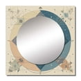 thumbnail image 2 of Designart "Divine Enigma Antique Alchemy Mandala IV" Modern Geometric Gold Large Square Mirror - Square Bedroom Mirror Printed Wall Decor - Modern Square Printed Wall Mirror Art, 2 of 5