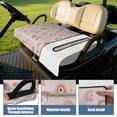 thumbnail image 4 of 51" x 31" Golf Cart Front Bench Seat Towel, Universal Microfiber Cover for EZGO, Club Car Onward, 4 of 8