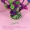 thumbnail image 5 of Uxcell Adjustable Mini Cube Price Tag Display Number Black on Clear,6.3x9mm,16 sets, 5 of 5