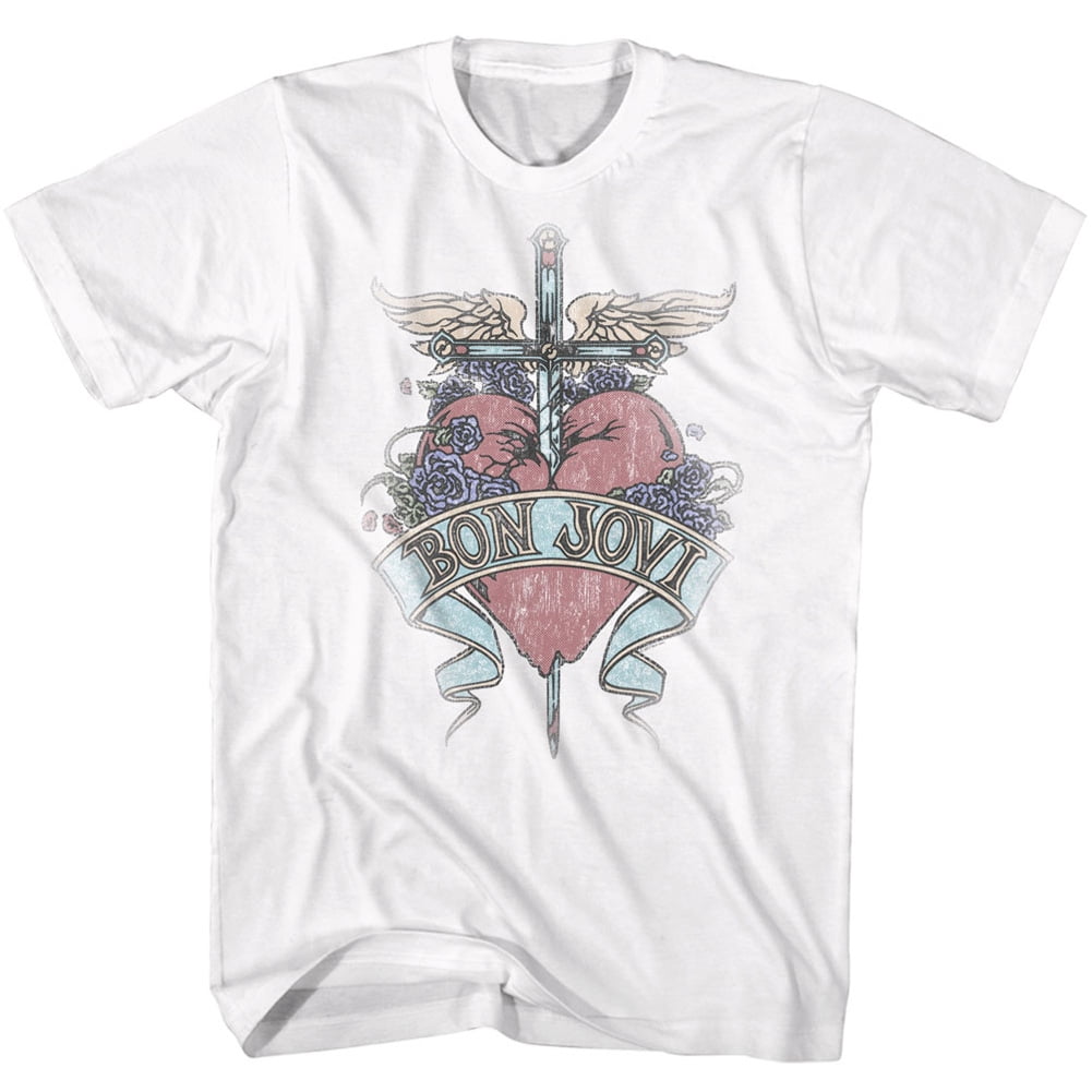 Bon Jovi Rock Band Heart Pierces with 