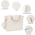 thumbnail image 4 of Bolso de mano Chinllo con cadenas acolchadas para mujer, 4 of 6
