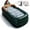 Green, variant on Portable Bathtub for adults,Inflatable bath tub for ice bath,Large Oval Ice Bath with pillow, 62.2x37.4x17.72in,Includes Pump, EasyInflate & Drain,Green