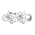 thumbnail image 2 of Yeacher 32PCS/Set 3D Round Mirror Sticker Acrylic Mirror Wall Stickers Home Decor Mirror Art Stickers, 2 of 8