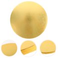 thumbnail image 1 of OULII 3Pcs Party Cake Board Round Cake Holder Golden Corrugated Paper Cake Transfer for Bakers, 1 of 8