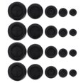 thumbnail image 4 of Troglfold Rubber Grommet Rubber Wire Grommets Gasket: 50pcs, Double Sided Proof Wire Washer,0.98"X0.98"X0.2", 4 of 10