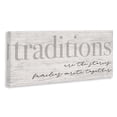 thumbnail image 2 of Stupell Industries Traditions are Stories Families Write Together Rustic Sign,48 x 20, Design by Daphne Polselli, 2 of 5
