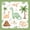 Green White, variant on Manfei Cute Dino Animals Twin Quilt Set,Kawaii Mushroom Stars Twin Coverlet Set,Blue Green,2-Piece,1 Bedspread and 1 Pillowcase