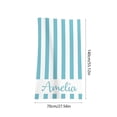 thumbnail image 3 of Toalla de playa con temática marina: estrellas de mar, conchas y tortuga marina. Toalla de microfibra absorbente de secado rápido para la playa, la piscina y los viajes., 3 of 6