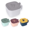 thumbnail image 3 of Caja de especias Combinación Kit de condimentos de rejilla múltiple Cajas de almacenamiento Contenedores a prueba de polvo Frascos a prueba de humedad Cocina Sal Hierba Rosa Púrpura Inevent HA011905-03, 3 of 7