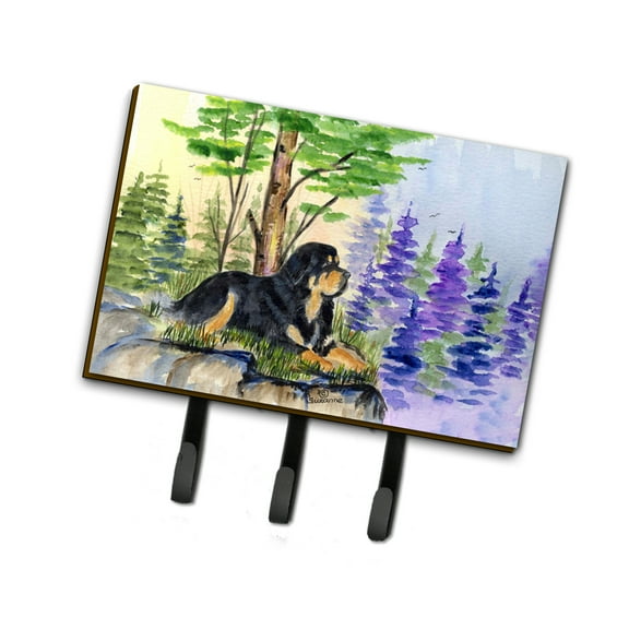 Carolines Treasures SS8007TH68 Tibetan Mastiff Leash Holder or Key Hook, Large, Multicolor