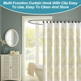 thumbnail image 4 of Pack of 100 Curtain Clips, Black Curtain Clips with Hooks, Stainless Steel Small Curtain Clips, Metal Curtain Clips, Hanging Curtain Clip for Bedroom, Home Decoration, 4 of 7