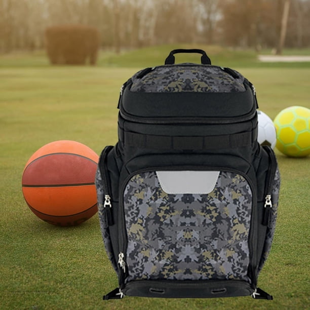SAC À DOS de Basket-Ball Sac de Sport Hommes avec Compartiment pour