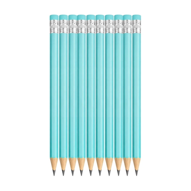 Candy Ribbon Eraser Topper Pencils for Drawing, Sketching, and Writing – Multi-Function Wooden Pencils with Eraser Tops for Art, School, and Office Use